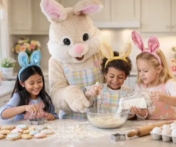 easter Bunny baking Party